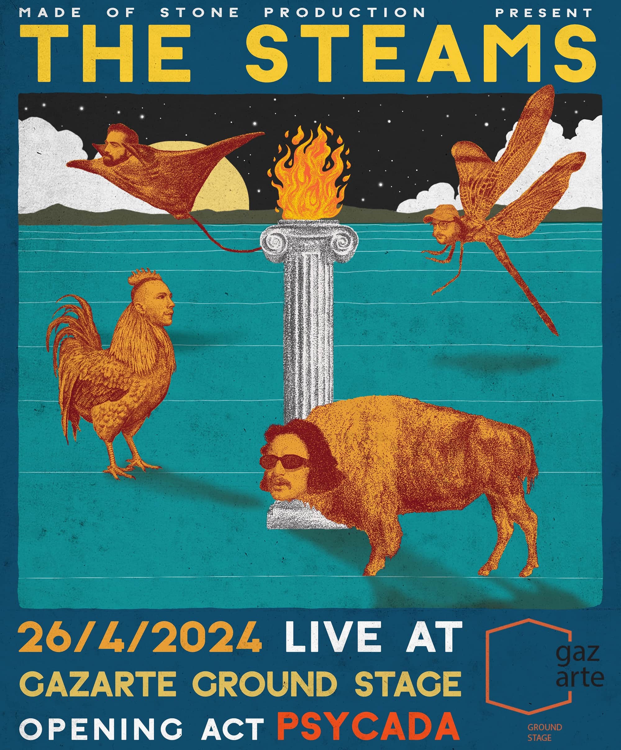 The Steams | Στο Gazarte Ground Stage 106 The Steams GGS Insta The Steams | Στο Gazarte Ground Stage