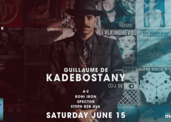 Ο Guillaume de Kadebostany έρχεται στο Bolivar Beach Club να συναρπάσει με τη δυναμική του εμφάνιση!