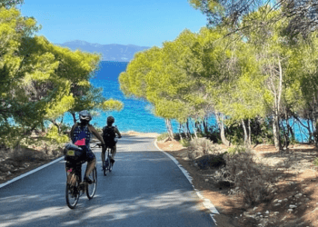 Ποδηλατάδα στο Αγκίστρι με το Logothetis Rent A Bike