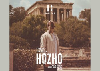 Την Παρασκευή 9 Αυγούστου τα decks του Bolivar Beach Club αναλαμβάνει ο ατμοσφαιρικός Hozho