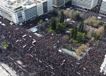 Στα Τέμπη, κάτι γεννήθηκε ξανά