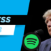 Το Spotify έκανε δωρεά 150.000 δολαρίων για την τελετή ορκωμοσίας του Τραμπ