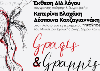 Έκθεση ΔΙΑλόγου Σύγχρονης Ποίησης και Ζωγραφικής: «Γραφές & Γραμμές»