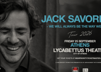 Ο Jack Savoretti για μία μοναδική συναυλία στο Δημοτικό Θέατρο Λυκαβηττού