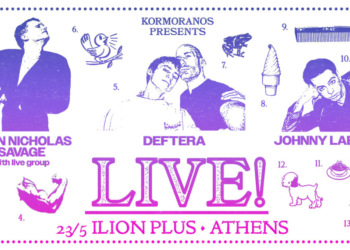 Sean Nicholas Savage – Deftera και Johnny Labelle LIVE στο ΙΛΙΟΝ Plus