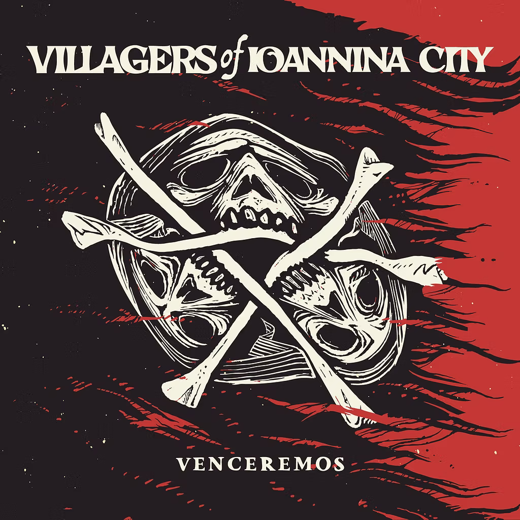 Οι Villagers of Ioannina City παρουσιάζουν ζωντανά το νέο τους album, στο Θέατρο Λυκαβηττού 106 VIC Venceremos Official Album Cover Οι Villagers of Ioannina City παρουσιάζουν ζωντανά το νέο τους album, στο Θέατρο Λυκαβηττού