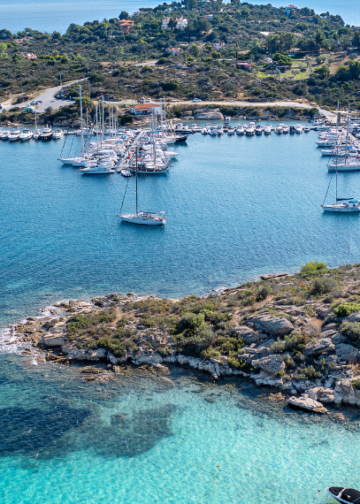 Μαρίνα Λαγονησίου Χαλκιδική | Drone 4K πάνω από το γραφικό λιμάνι 110 Μαρίνα Λαγονησίου Χαλκιδική | Drone 4K πάνω από το γραφικό λιμάνι