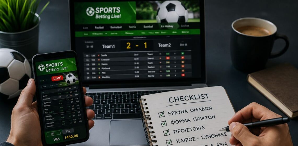 Ανώνυμο σχέδιο 1 Το απόλυτο checklist για να μην ποντάρεις στα τυφλά
