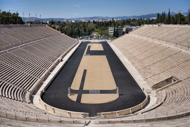 The Panathenaic Stadium on April 22 2021 Η Αθήνα είναι μια τάξη χωρίς τοίχους