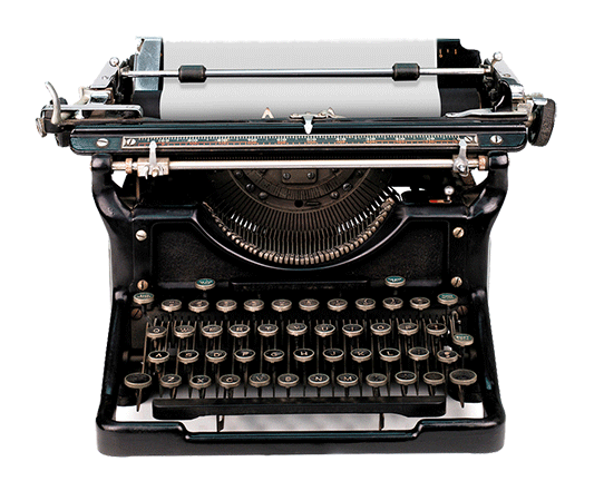 typewriter PNG25 Το μουσείο των ξεχασμένων αντικειμένων