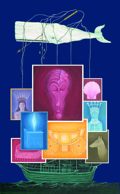 The Whiteness of the Whale 7 Το Λόφος Art Project παρουσιάζει την έκθεση «Στορίσματα στο Μόμπι Ντικ» του Αθανάσιου Χριστοδούλου